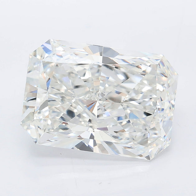 6.27 carat radiant lab grown diamond E color VVS2 clarity