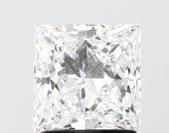 1.60 carat princess lab grown diamond F color VS1 clarity