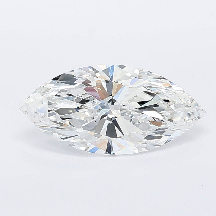 1.00 carat marquise lab grown diamond D color VS2 clarity