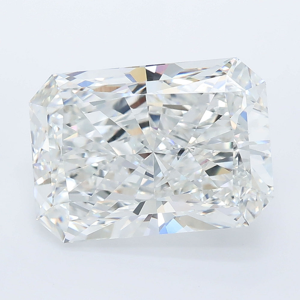6.03 carat radiant lab grown diamond E color VVS2 clarity