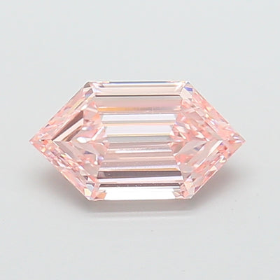 2.00 carat fancy intense pink dutch marquise lab grown diamond VVS2 clarity