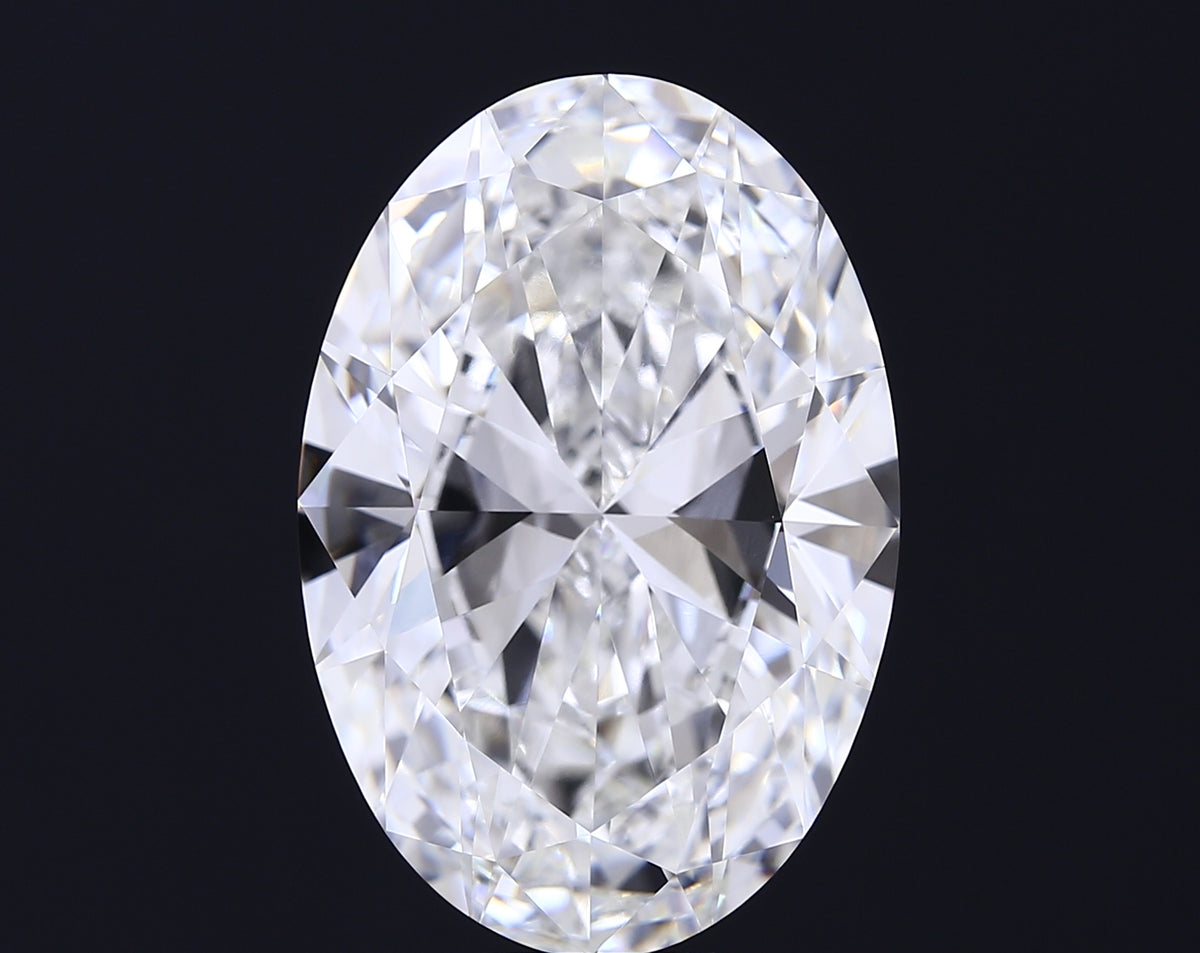 15.01 carat oval lab grown diamond E color VVS2 clarity