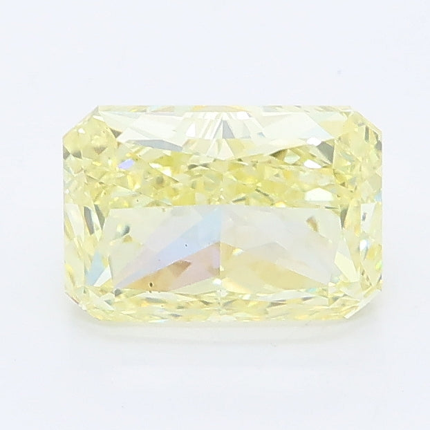 1.46 carat fancy intense yellow radiant lab grown diamond VS2 clarity