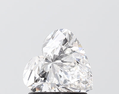 1.19 carat heart lab grown diamond F color VS1 clarity