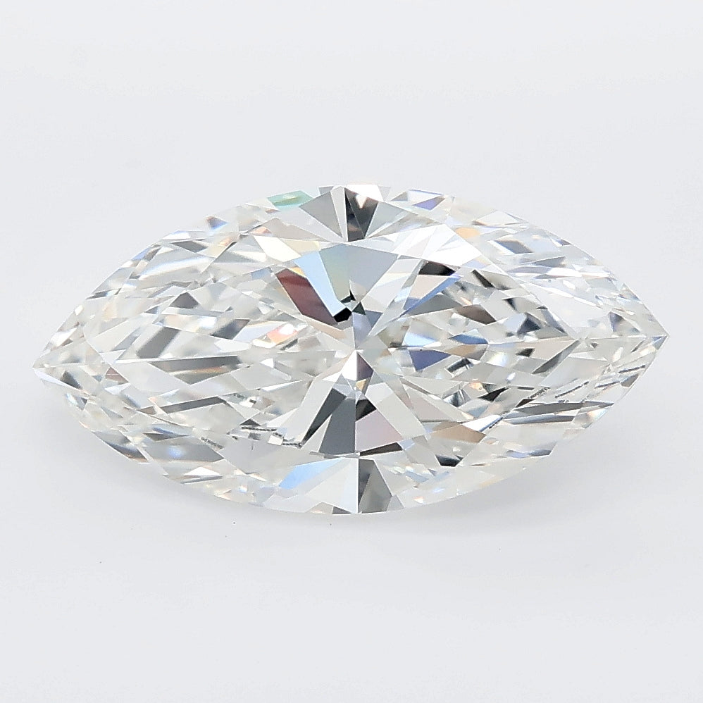 3.01 carat marquise lab grown diamond E color VS1 clarity
