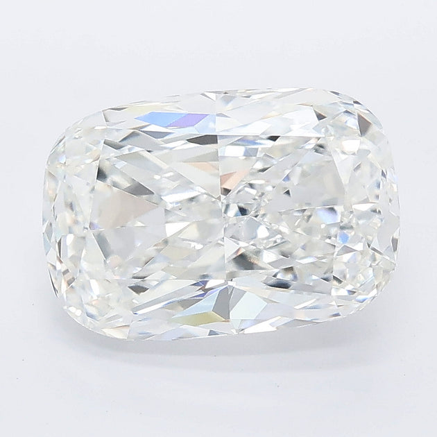 3.09 carat cushion lab grown diamond E color VVS2 clarity