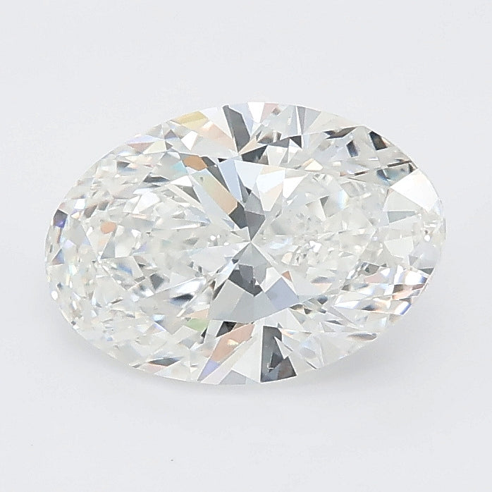 1.53 carat oval lab grown diamond E color VVS2 clarity
