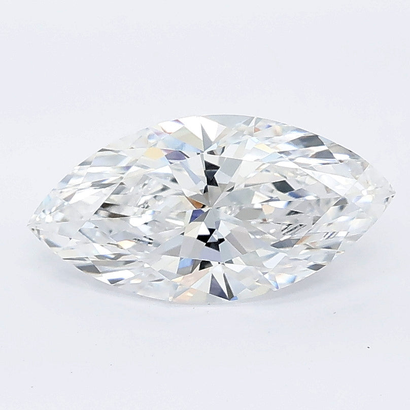 1.50 carat marquise lab grown diamond D color VS1 clarity