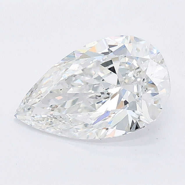 1.01 carat pear lab grown diamond D color VS1 clarity