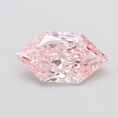 2.01 carat fancy intense pink dutch marquise lab grown diamond VS1 clarity