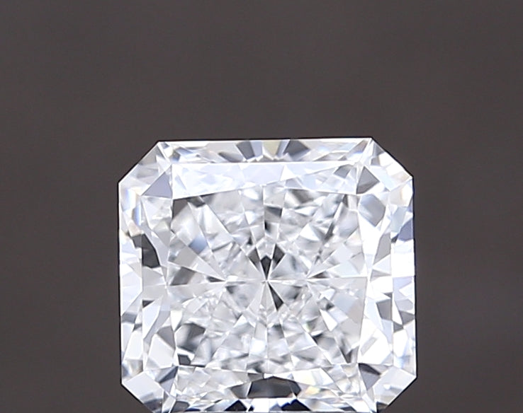 2.02 carat radiant lab grown diamond D color VVS1 clarity
