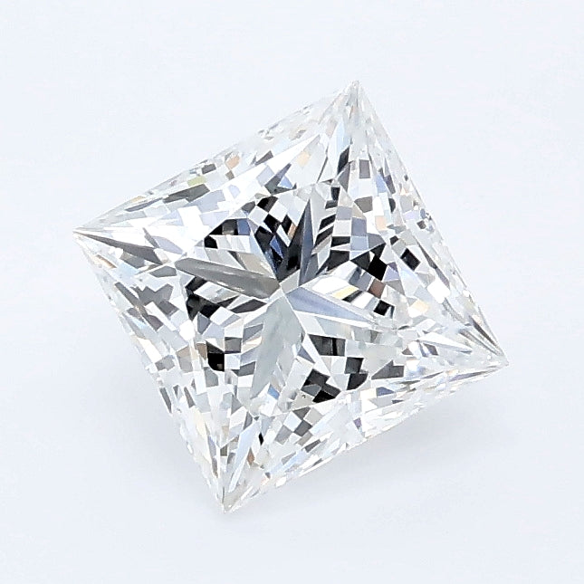 1.03 carat princess lab grown diamond D color VS1 clarity