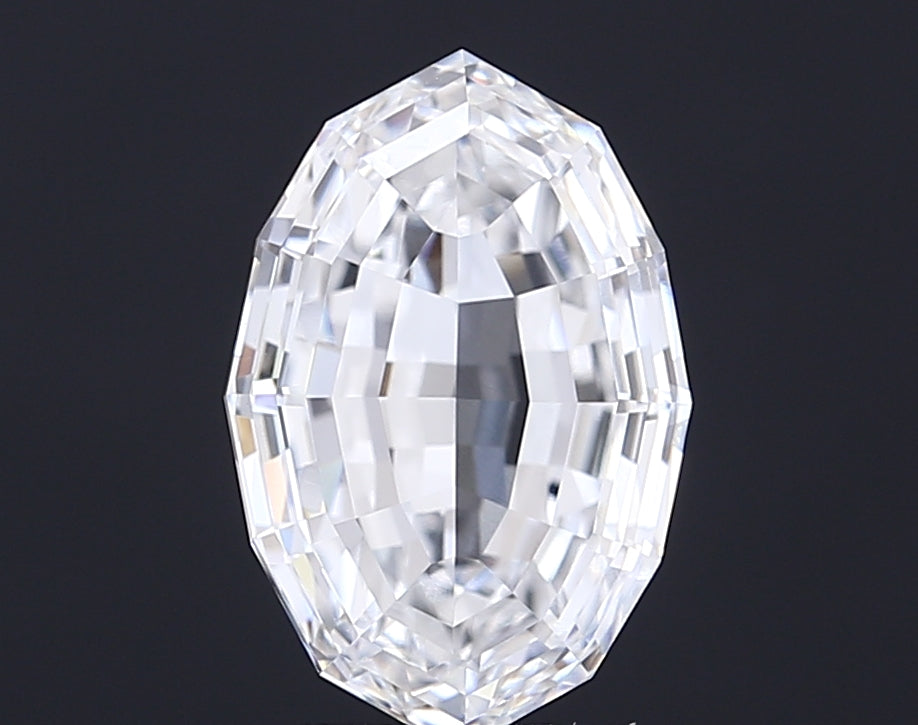 4.02 carat marquise lab grown diamond E color VVS2 clarity