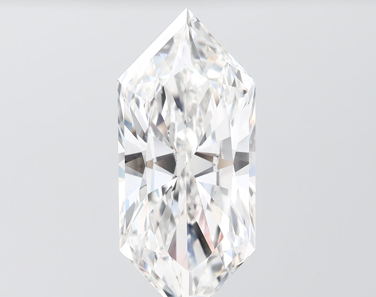 5.08 carat dutch marquise lab grown diamond F color VS1 clarity