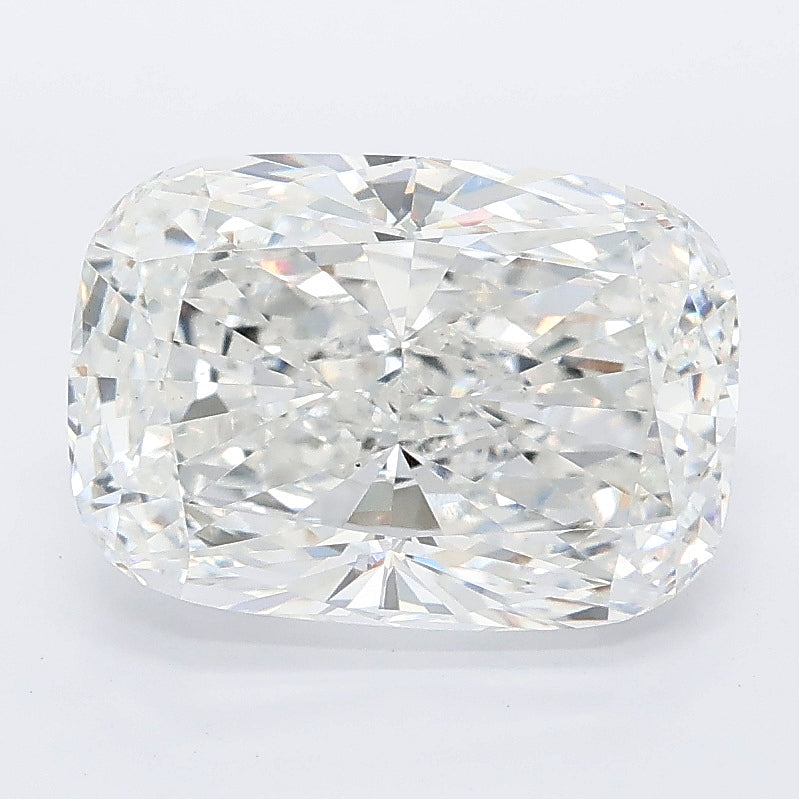 3.51 carat cushion lab grown diamond E color VS1 clarity