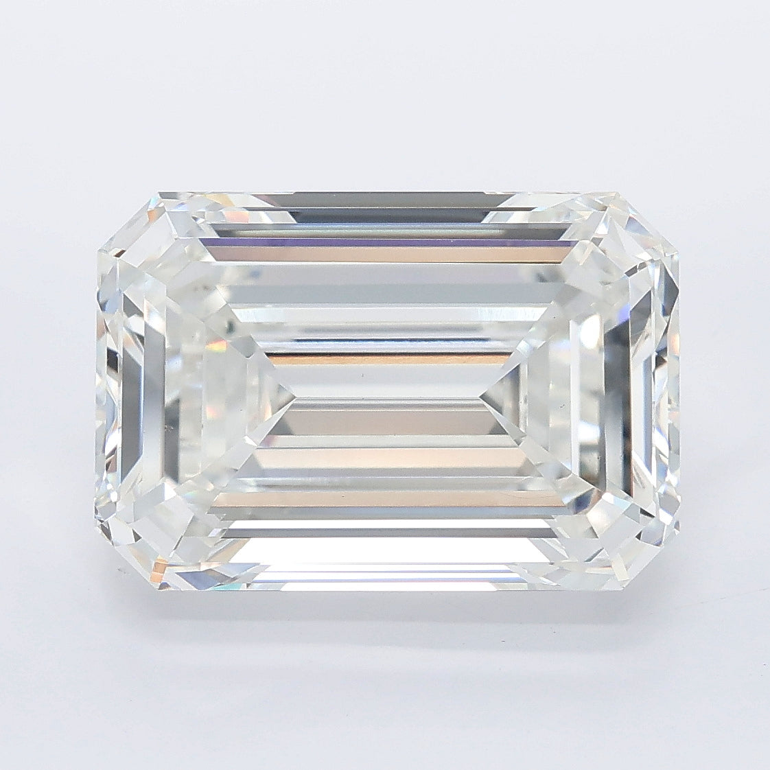 8.00 carat emerald lab grown diamond F color VVS2 clarity