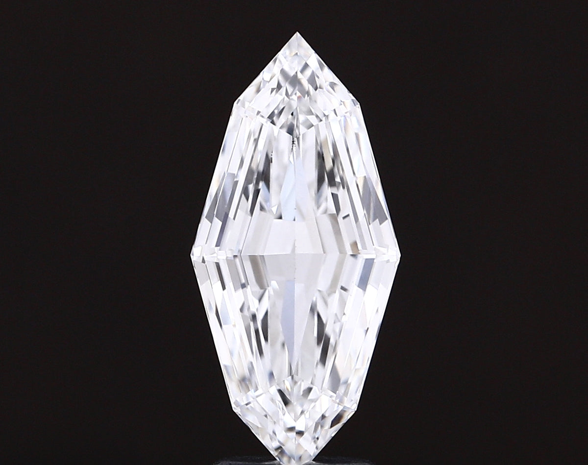 3.03 carat marquise lab grown diamond E color VVS2 clarity