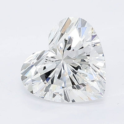 1.06 carat heart lab grown diamond E color VS1 clarity
