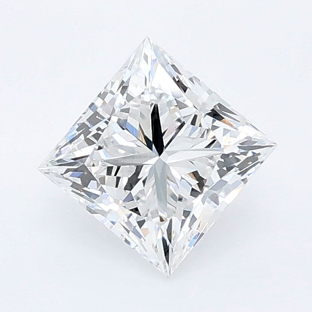 1.03 carat princess lab grown diamond D color VVS2 clarity