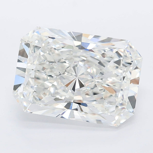 3.58 carat radiant lab grown diamond E color VVS2 clarity