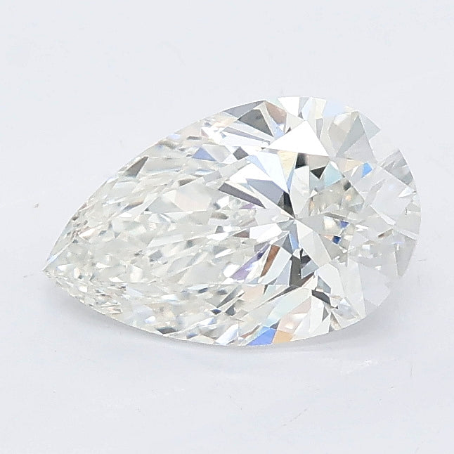 1.06 carat pear lab grown diamond E color VS1 clarity