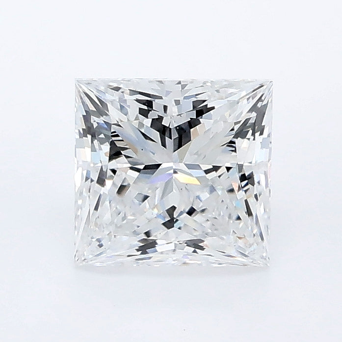 1.42 carat princess lab grown diamond D color VS1 clarity