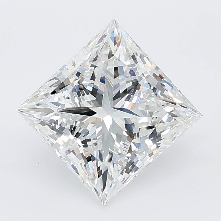 2.27 carat princess lab grown diamond D color VS1 clarity