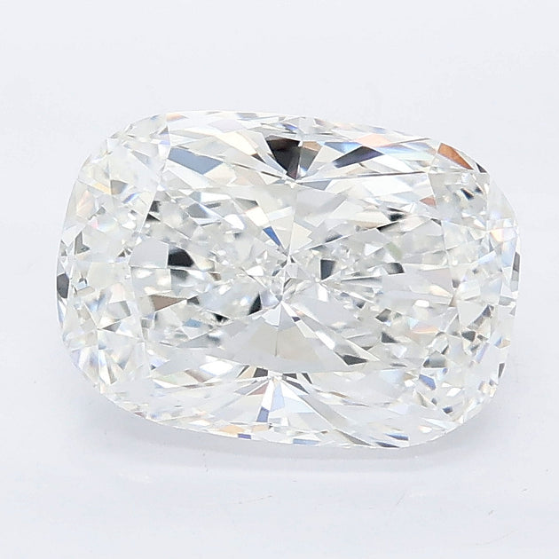 2.53 carat cushion lab grown diamond E color VS1 clarity