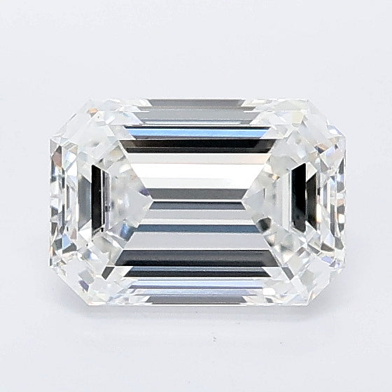 1.01 carat emerald lab grown diamond D color VS1 clarity