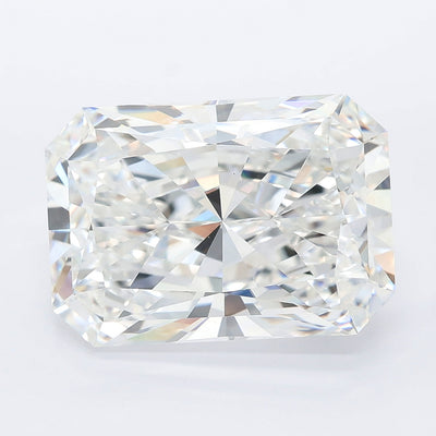 8.03 carat radiant lab grown diamond E color VS1 clarity