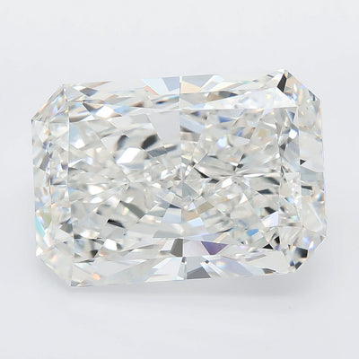8.02 carat radiant lab grown diamond F color VS1 clarity