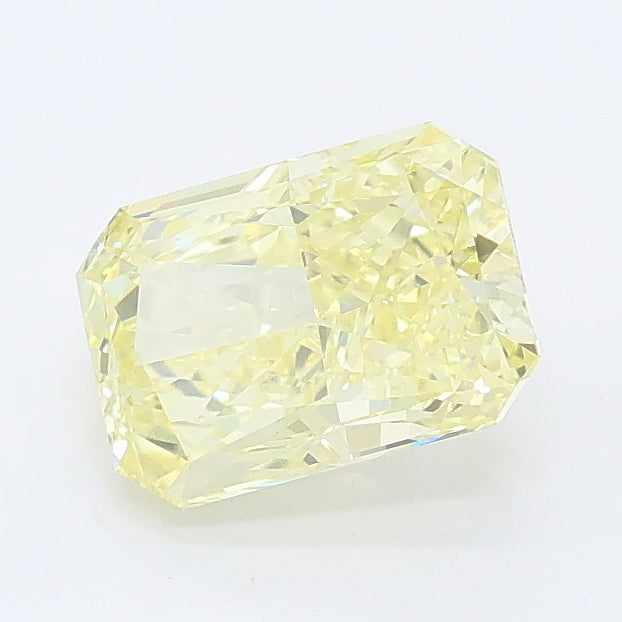 1.36 carat fancy intense yellow radiant lab grown diamond VS1 clarity