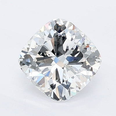 1.10 carat cushion lab grown diamond E color VS1 clarity