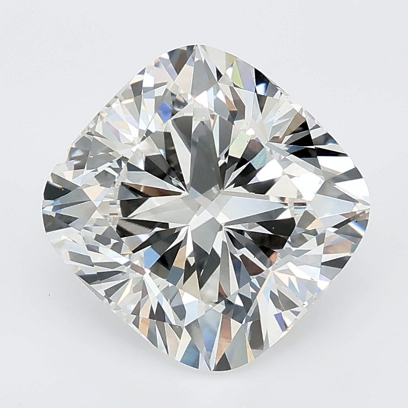 3.58 carat cushion lab grown diamond F color VS1 clarity