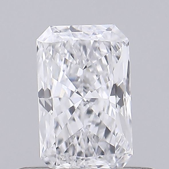 0.42 carat radiant lab grown diamond D color VS1 clarity