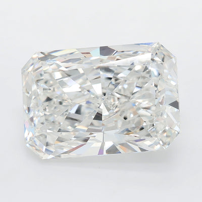 8.26 carat radiant lab grown diamond E color VVS2 clarity