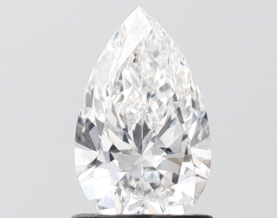 1.04 carat pear lab grown diamond F color VS1 clarity