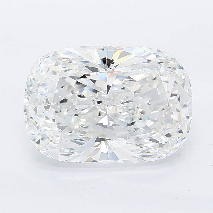 2.27 carat cushion lab grown diamond E color VVS2 clarity