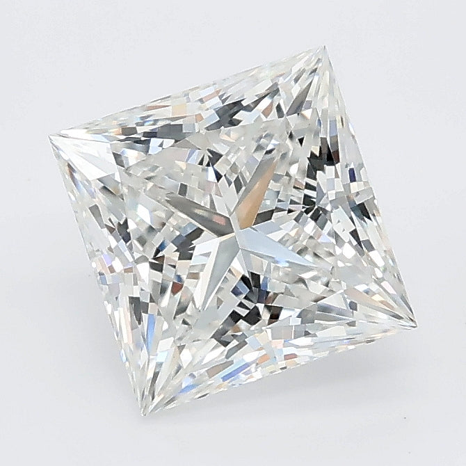 1.93 carat princess lab grown diamond E color VVS2 clarity