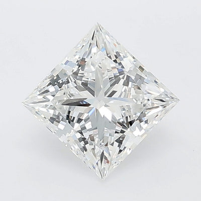 1.03 carat princess lab grown diamond E color VVS2 clarity