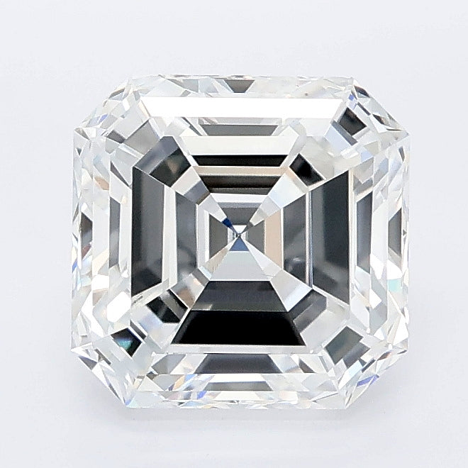 2.54 carat asscher lab grown diamond D color VS1 clarity