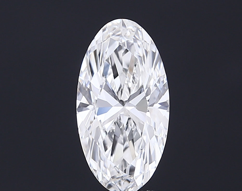 2.00 carat moval lab grown diamond E color VVS2 clarity