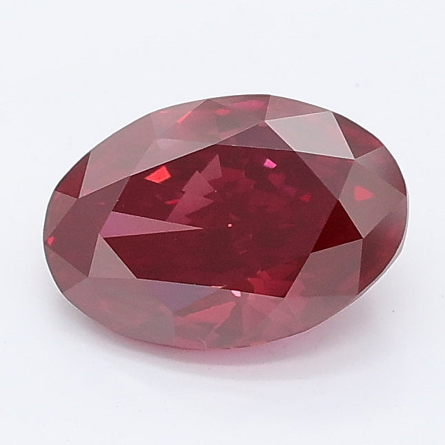 1.50 carat fancy pink oval lab grown diamond VVS2 clarity