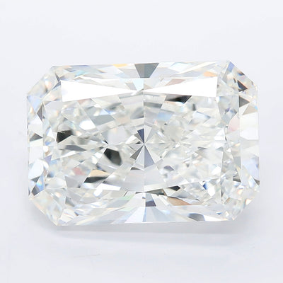 8.53 carat radiant lab grown diamond E color VS1 clarity