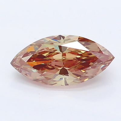 1.09 carat fancy green marquise lab grown diamond VS1 clarity