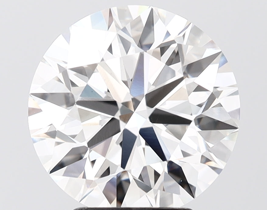 4.09 carat round lab grown diamond G color VS1 clarity
