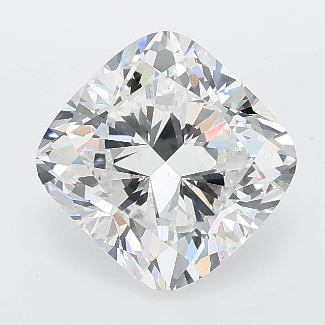 2.06 carat cushion lab grown diamond E color VS1 clarity