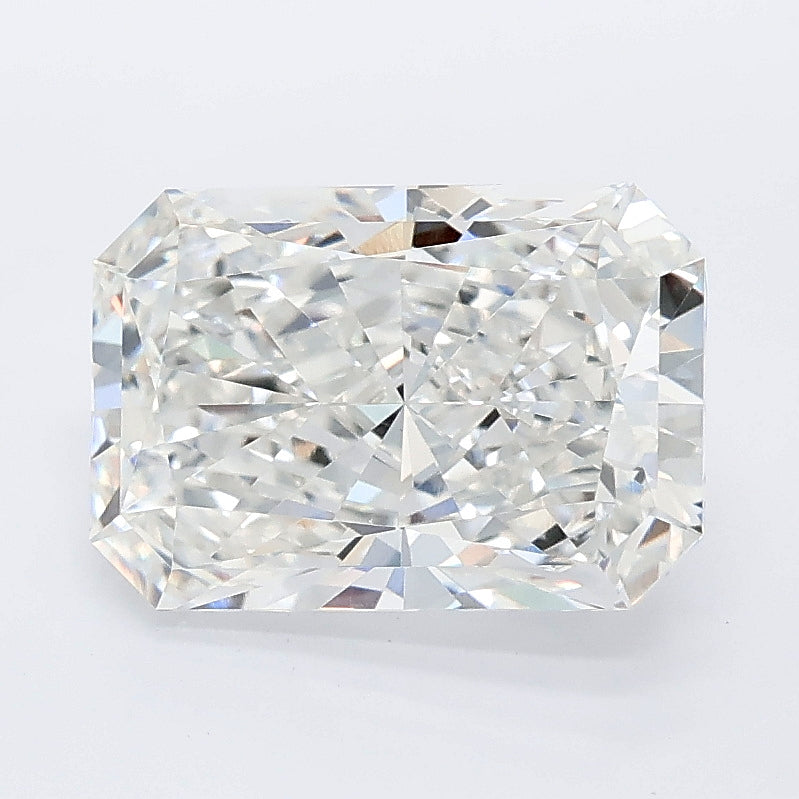 2.79 carat radiant lab grown diamond F color VVS2 clarity