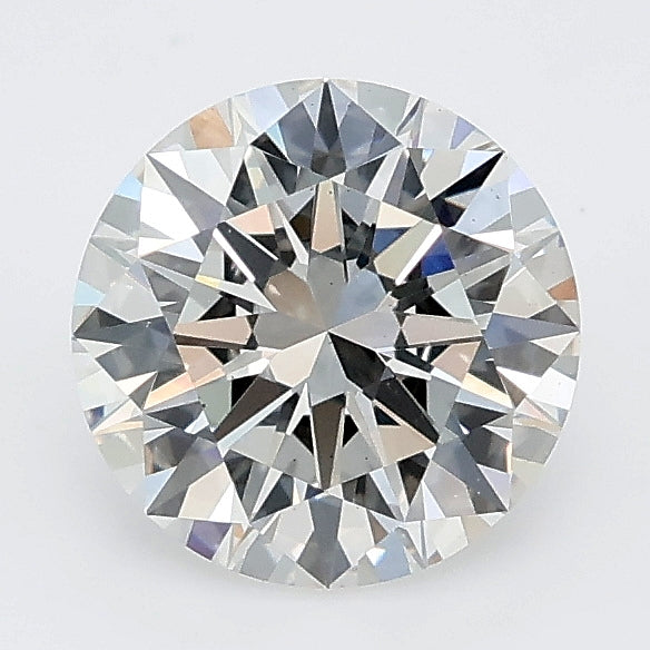 1.51 carat round lab grown diamond F color VS1 clarity