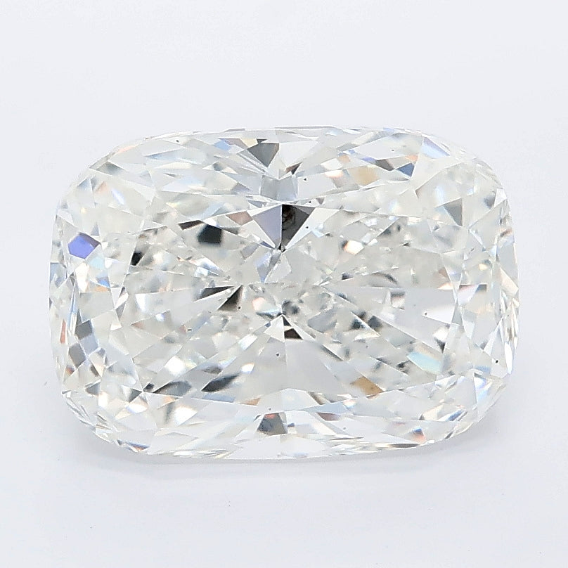 3.57 carat cushion lab grown diamond E color VS2 clarity
